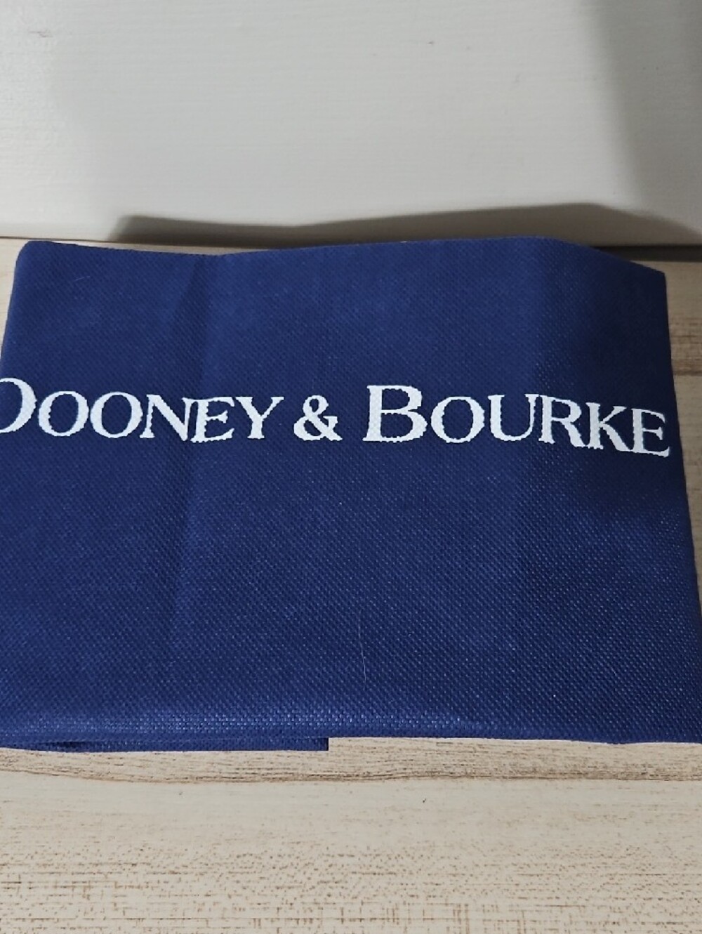 Dooney & Bourke Blue Branded Dust Bag - Picture 2 of 2